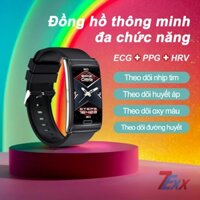 Đồng hồ đo nhịp tim đồng hồ thông minh huyết áp đường huyết oxy máu ECG+PPG vòng đeo tay thông minh thể thao bluetooth