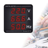 Đồng hồ đo tần số dòng điện áp PEAK Màn hình kỹ thuật số 50-500V 1-120A Cài đặt nhanh