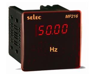 Đồng hồ đo tần số Selec MF216 72x72mm