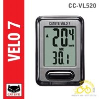 Đồng hồ đo tốc độ xe đạp có dây CATEYE VELO 7