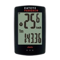 Đồng hồ đo tốc độ xe đạp CATEYE PADRONE + CC-PA110W, Made in Japan có đèn nền, không dây