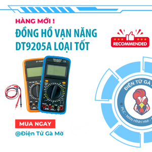 Đồng hồ đo vạn năng Digital Multimeter DT9205