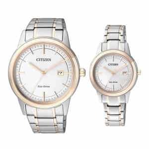 Đồng hồ đôi Citizen AW1238-59A và FE1088-50A