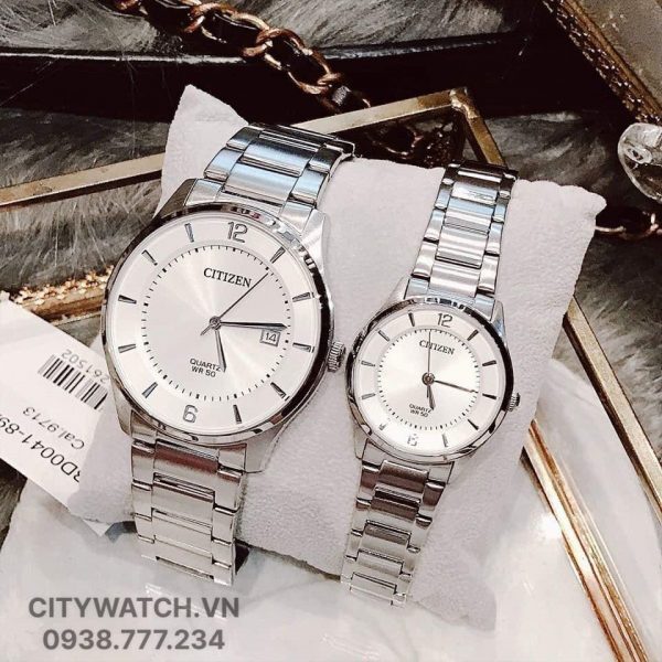 Đồng hồ đôi Citizen BD0041-89A và ER0201-81A