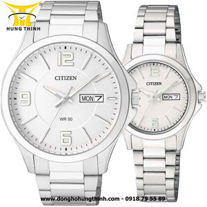 Đồng hồ đôi Citizen BF2000 và EQ0591