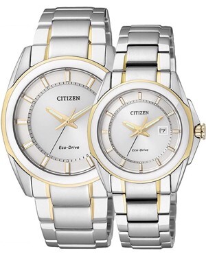Đồng hồ đôi Citizen BM6725-56A và EW1515-51A