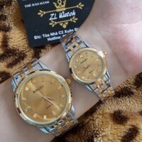 Đồng hồ đôi Halei mặt vàng cực đẹp