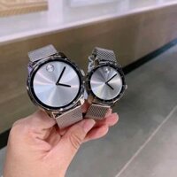 Đồng Hồ Đôi Movado 3600260 & 3600241 Dây Thép