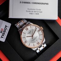 Đồng hồ đôi nam dây thép Tissot Powermatic 80 Chemin Des Tourelles T099.407.22.038.01