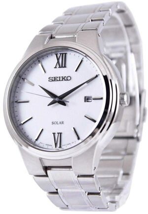 Đồng hồ đôi Seiko Solar Quartz SNE385P1+SUT227P1