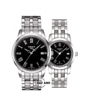 Đồng hồ đôi Tissot T033.410.11.053.01 và T033.210.11.053.00