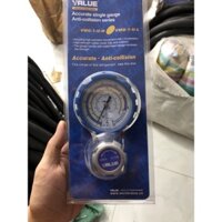 Đồng hồ đơn nạp gas value.