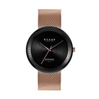 Đồng hồ DYOSS - Nam - Mystique Black - Dây Kim Loaị Rosegold