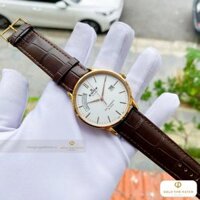 Đồng Hồ  Edox Les Vauberts Day Date Automatic 83007-37R-AIR Used Nam 40MM
