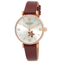 Đồng Hồ Emporio Armani Automatic (máy cơ) Crystal Mặt Màu Bạc AR60044 (Nữ) Chính Hãng