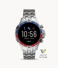Đồng hồ Fossil Chính hãng - Gen 5 Smartwatch Garrett HR Stainless Steel FTW4040 - Nam | JapanSport