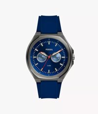 Đồng hồ Fossil Chính hãng - Evanston Multifunction Rubber Strap Men's | JapanSport BQ2773