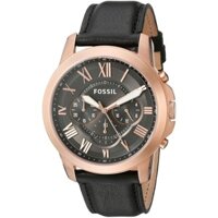 Đồng Hồ Fossil Nam FS5085 44mm Quartz Dây Da (Auth)