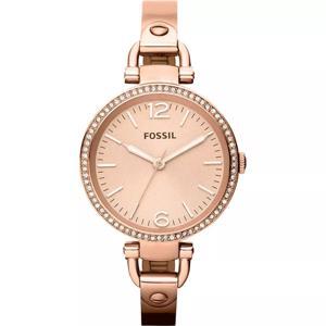 Đồng hồ Fossil Women's ES3226 Georgia Analog Display Analog Quartz Rose Gold Watch