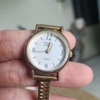 Đồng hồ Francis Cabarie bản dây chun màu vàng. Hàng thanh lý. Lỗi ở chốt, đồng hồ không ngừng chạy được, máy vẫn ổn định