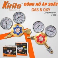 Đồng hồ ga điều áp khí oxy KAPUSI Nhật Bản, van giảm áp, áp suất 15Mpa TMART SHOP