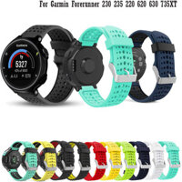 đồng hồ Garmin 235 Lite 735XT silicone Forerunner 220 230 620 630 Dây đeo cổ tay