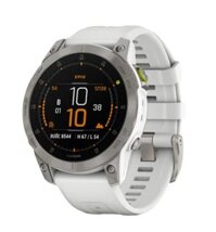 Đồng hồ Garmin Epix Gen 2, Trắng Carrera, Titanium với Dây Silicone, SEA