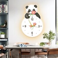 Đồng Hồ Gấu Trúc Panda Trang trí Phòng Khách/ Phòng Ngủ/ Cửa hàng /Spa/ Shop Thời Trang/Tặng Quà....