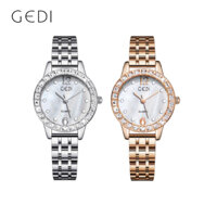Đồng hồ GEDI 1026 phối dây đeo kim loại cho nữ