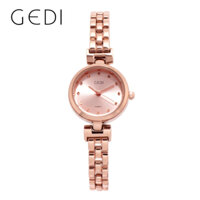 Đồng hồ GEDI 11005 phối dây đeo kim loại cho nữ