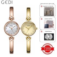 Đồng hồ GEDI 1156 dây thép cao cấp cho nữ