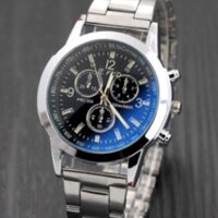 Đồng hồ geneva nam tặng dây lưng nam