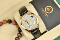 Đồng hồ Glashutte Original PanoMatic Lunar Moonphase 90-02-01-01-04 vàng hồng đúc 18k Thụy sĩ cực cá tính