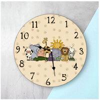 đồng hồ gỗ đẹp, đồng hồ retro, vintage, đồng hồ treo tường