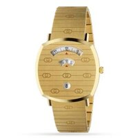 Đồng hồ Gucci Grip YA157409 38mm – Mặt vuông mạ vàng
