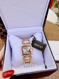 Đồng hồ Gucci nữ dạng lắc tay sang chảnh Rosegold – Dwatch G01