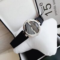Đồng hồ Gucci nữ dây da màu đen sang trọng Like Auth 29mm