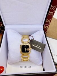 Đồng hồ Gucci nữ mạ vàng dạng lắc tay sang chảnh – Dwatch G04