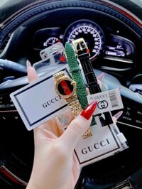 Đồng hồ Gucci nữ siêu cấp dây kim loại mặt tròn Like Auth 28mm