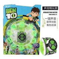 Đồng hồ Hacker vị thành niên ben10 Đồng hồ Tian Xiaoban Đồ chơi biến thành omnitrix Trẻ em Bé trai Giọng nói Dạ quang20250321