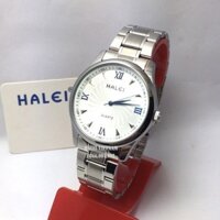 Đồng Hồ HALEI Chính Hãng (Nam, Nữ) Số La Mã Xanh