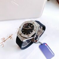 Đồng Hồ Hanboro mẫu mới ra mắt 2023 Dial Black long lanh sang trọng