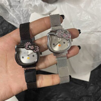 Đồng hồ hello kitty siêu cute