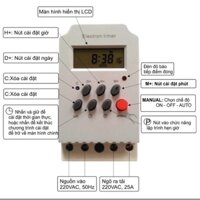 Đồng hồ hẹn giờ bật tắt  thiết bị  điện KG316T-ll/25A