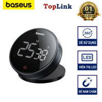 Đồng Hồ Hẹn Giờ Đếm Ngược Để Bàn Nhà Bếp Có Âm Thanh Baseus Heyo Rotation Countdown Timer Pro - TopLink