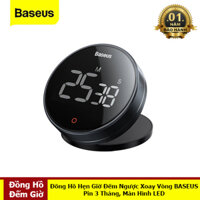 Đồng Hồ Hẹn Giờ Đếm Ngược Để Bàn Treo Tường Có Âm Thanh Heyo Rotation Countdown Timer Pro - Hàng Chính Hãng Baseus