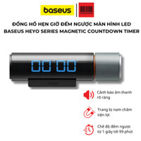 Đồng hồ Hẹn Giờ Đếm Ngược Màn Hình Kỹ Thuật Số Baseus Heyo Series Magnetic Countdown Timer Hỗ Trợ Tập Thể Thao, Nấu ăn