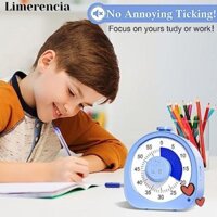 Đồng hồ hẹn giờ đếm ngược LIMERENCIA, Quản lý thời gian ABS Hẹn giờ trực quan, Công cụ học tập đa chức năng Hẹn giờ câu hỏi dành cho học sinh Trẻ em