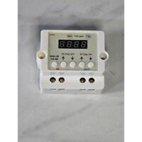 Đồng hồ hẹn giờ điện tữ lắp máy cho tôm ăn tự động,bơm cao áp,,,