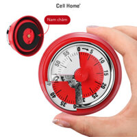 Đồng hồ hẹn giờ đồng hồ Pomodoro nam châm cơ học không dùng pin
